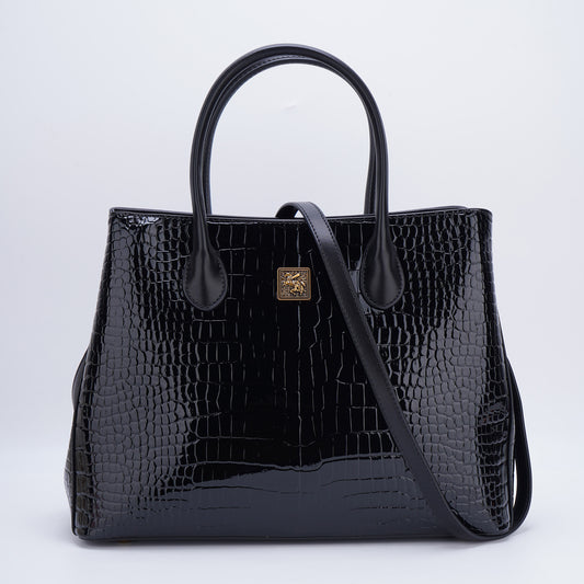 [HLB-2171] Women's Aligator Pattern Shoulder Bag / Handbag